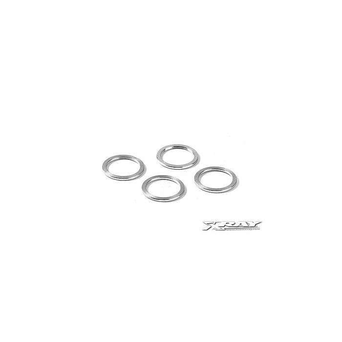 Xray Alu Shim 12 X 15 X 1.0mm (4) (XR345290)