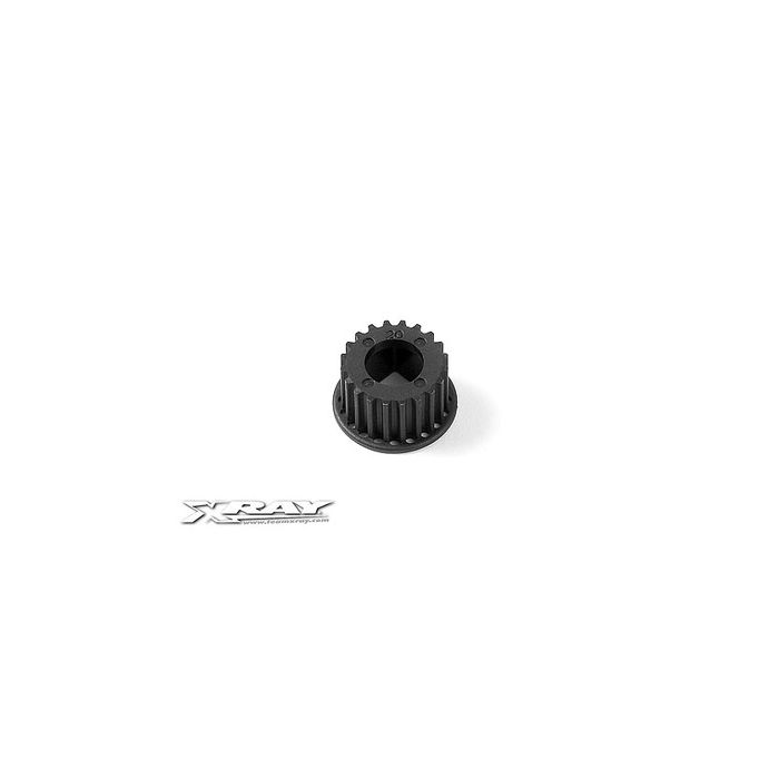 Xray Composite 2-Speed Belt Pulley 20T - Center (XR345820) Xray Composite 2-Speed Belt Pulley 20T - Center (XR345820)