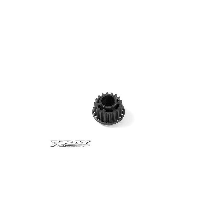 Xray Composite Side Belt Pulley 18T O8 - Rear (XR345838) Xray Composite Side Belt Pulley 18T O8 - Rear (XR345838)