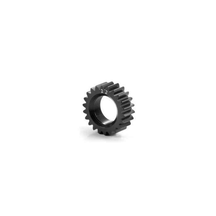Xray XCA Alu Pinion Gear 22T (2Nd) - 7075 T6 - Hard Coated - Large (XR348422)