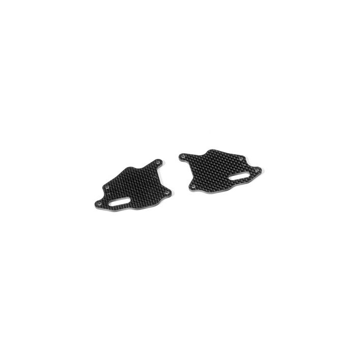 Xray XB8 Graphite Front Lower Arm Plate (2) (XR352193) Xray XB8 Graphite Front Lower Arm Plate (2) (XR352193)