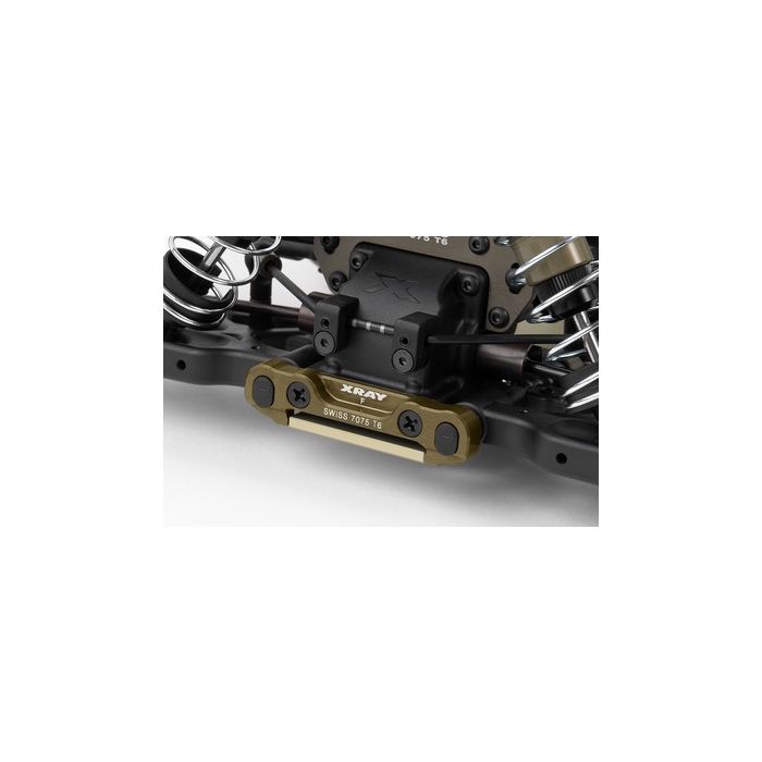 Xray XB808 Alu Front Lower Susp. Holder - Front - Swiss 7075 T6 (7mm) - Hard Coated (XR352313) Xray XB808 Alu Front Lower Susp. Holder - Front - Swiss 7075 T6 (7mm) - Hard Coated (XR352313)