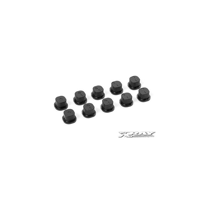 Xray Composite Square Adj. Roll-Center Bushings - V2 (2) (XR352314)
