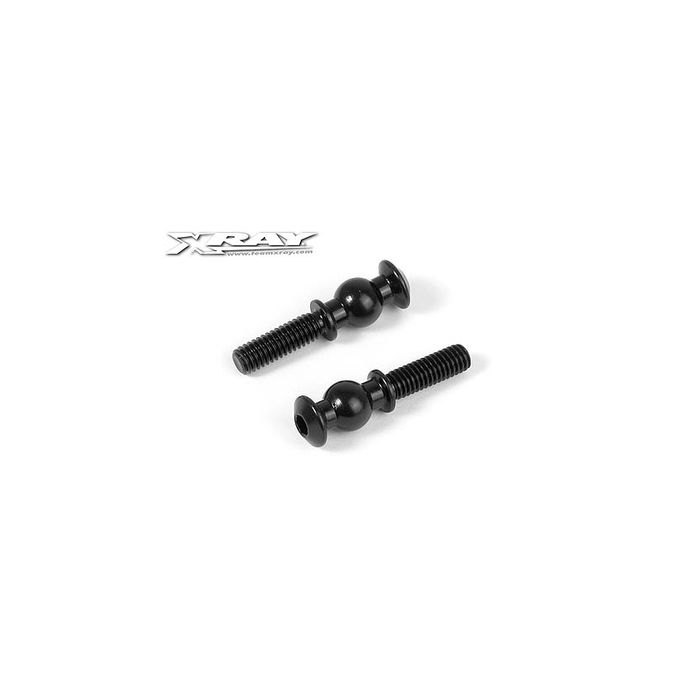 Xray Ball Stud 6.8mm With Backstop L=13mm - M4 (2) (XR352656) Xray Ball Stud 6.8mm With Backstop L=13mm - M4 (2) (XR352656)