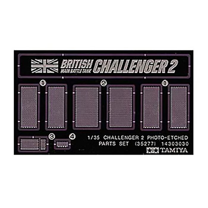 1/35 Tamiya Challenger 2 Photo-etched part (THC35277) 1/35 Tamiya Challenger 2 Photo-etched part (THC35277)