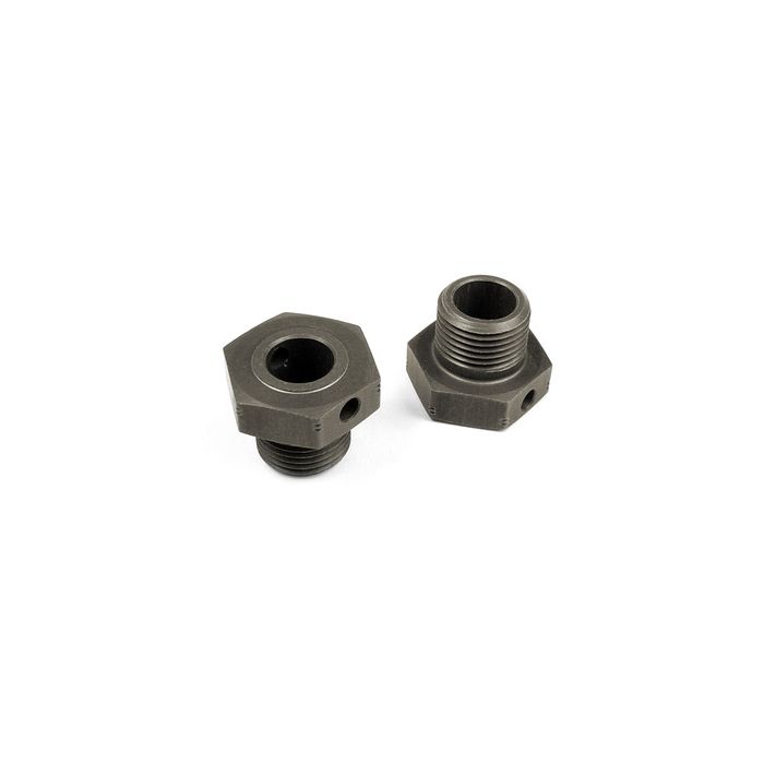 Xray Alu Wheel Axle Offset "+2mm" - Hard Coated (2) (XR355252)