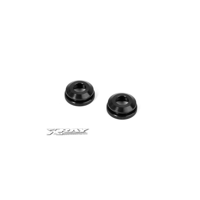 Xray Alu Shock Body Nut For Shock Boot (2) (XR358142) Xray Alu Shock Body Nut For Shock Boot (2) (XR358142)