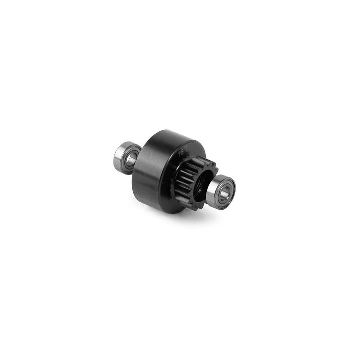 Xray Clutch Bell 16T With Oversized 5X12X4mm Ball-Bearings - V2 (XR358526) Xray Clutch Bell 16T With Oversized 5X12X4mm Ball-Bearings - V2 (XR358526)
