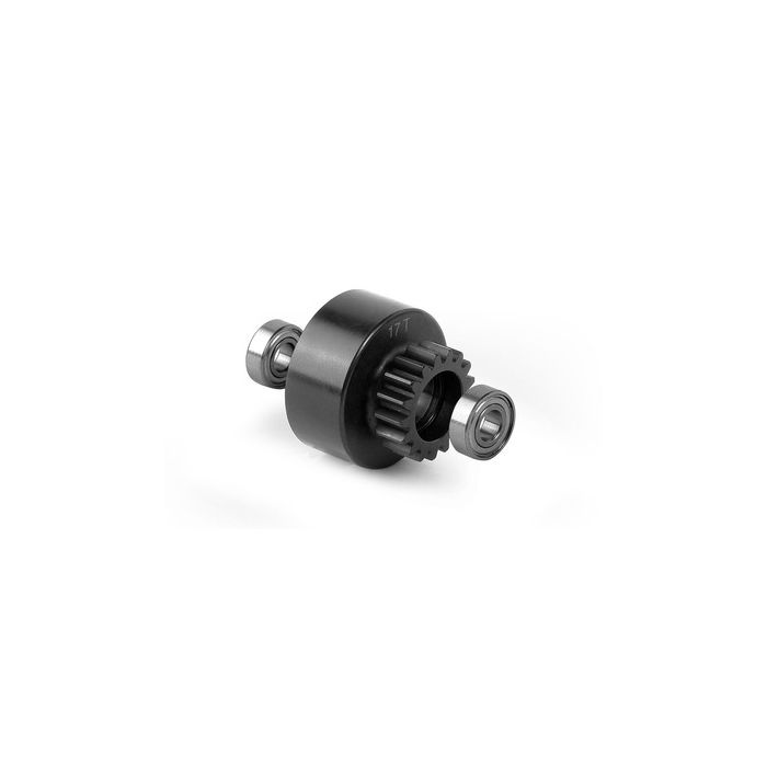 Xray Clutch Bell 17T With Oversized 5X12X4mm Ball-Bearings - V2 (XR358527) Xray Clutch Bell 17T With Oversized 5X12X4mm Ball-Bearings - V2 (XR358527)
