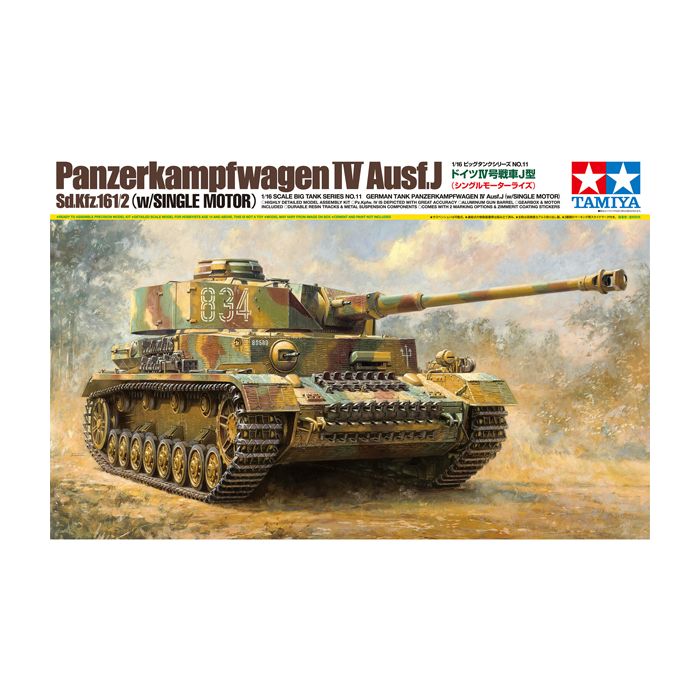 1/16 Tamiya Pz.Kpfw IV Ausf J - Motorised 1/16 Tamiya Pz.Kpfw IV Ausf J - Motorised