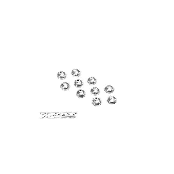 Xray Alu Conical Shim 3X6X2.0mm (10) (XR362280) Xray Alu Conical Shim 3X6X2.0mm (10) (XR362280)