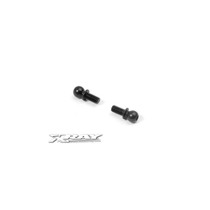 Xray Ball End 4.9mm With Thread 6mm (2) (XR362650) Xray Ball End 4.9mm With Thread 6mm (2) (XR362650)