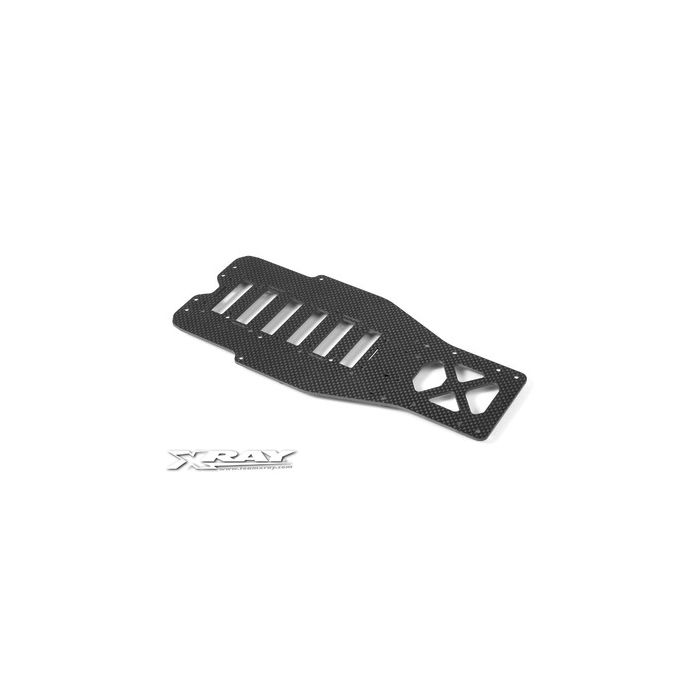 Xray X10 Link Chassis - 2.5mm Graphite (XR371001)