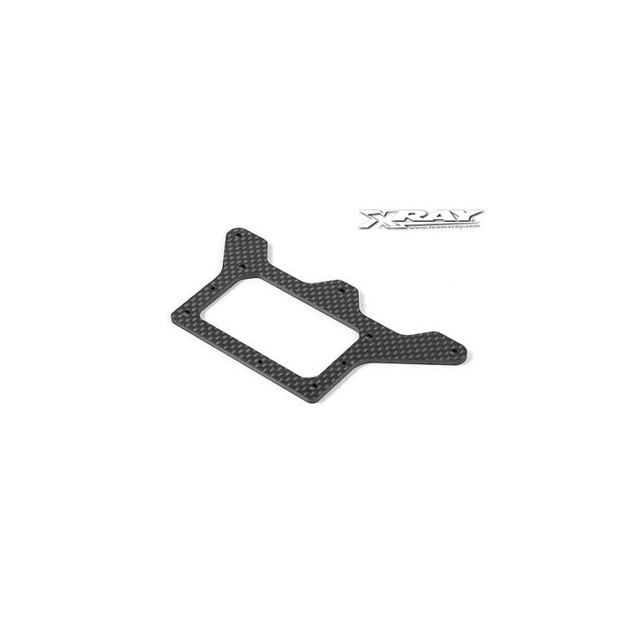 Xray X12 Graphite 2.5mm Rear Pod Lower Plate (XR371143) Xray X12 Graphite 2.5mm Rear Pod Lower Plate (XR371143)