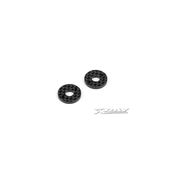 Xray X10 Graphite 2.5mm Shim For 6mm Body Post (2) (XR371349) Xray X10 Graphite 2.5mm Shim For 6mm Body Post (2) (XR371349)