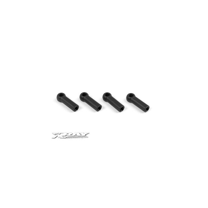 Xray Composite Steering Ball Joint Open 4.2 mm (4) (XR372661) Xray Composite Steering Ball Joint Open 4.2 mm (4) (XR372661)
