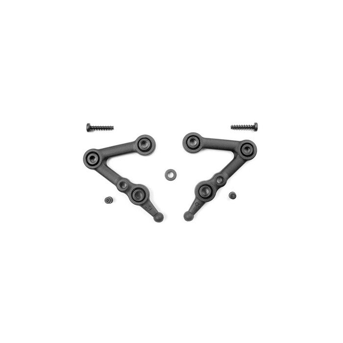 Xray Set Of Suspension Arms 6° Caster - Hard (2) (XR382107) Xray Set Of Suspension Arms 6° Caster - Hard (2) (XR382107)
