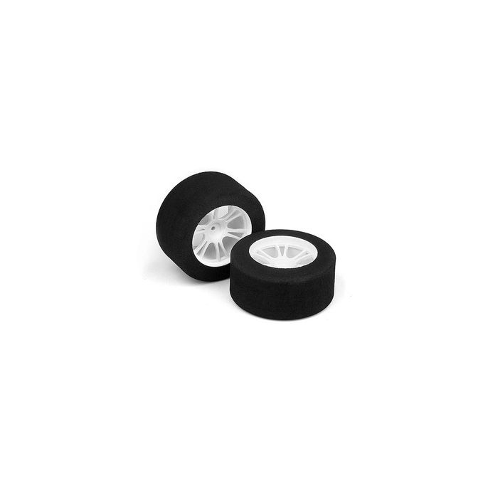 Xray M18Mt Rear Foam Tire Mounted (37Deg) - Magenta (2) (XR389582) Xray M18Mt Rear Foam Tire Mounted (37Deg) - Magenta (2) (XR389582)