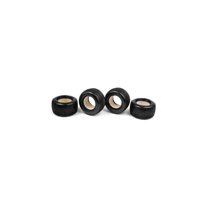 Xray Micro Truck M18T Pin Tire & Insert (4+4) (XR389610)