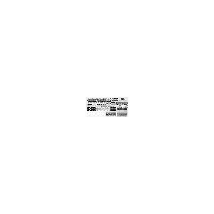 Xray Xray Nt18 Sticker For Body - White (XR397343) Xray Xray Nt18 Sticker For Body - White (XR397343)