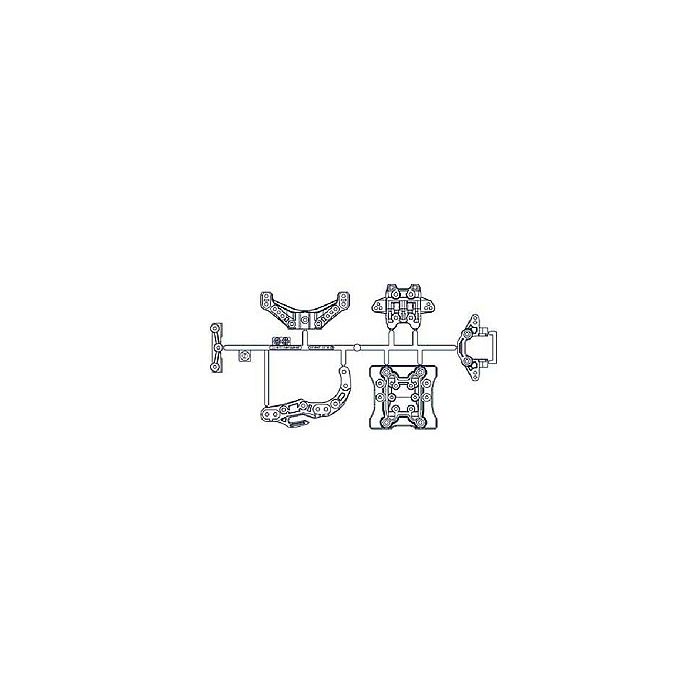 Tamiya Ff-03 M Parts (Damper Stay) Tamiya Ff-03 M Parts (Damper Stay)