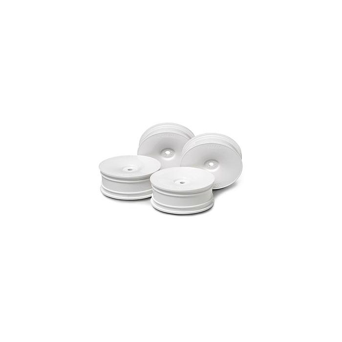 Tamiya White Dish Wheel (26mm/Offo) X 2 Tamiya White Dish Wheel (26mm/Offo) X 2