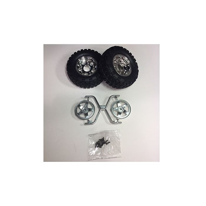 Tamiya Rb Tires +2P 5Spk Wheel CC-01