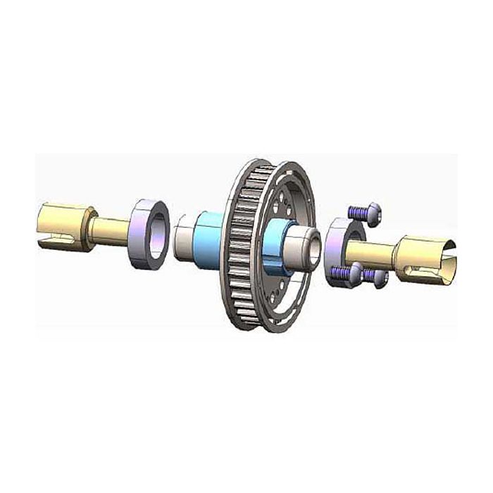 Tamiya TA07 Front One-Way Set (37T) Tamiya TA07 Front One-Way Set (37T)