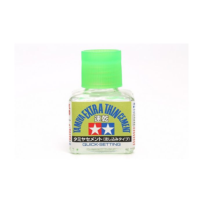 Tamiya Extra Thin Cement Quick Set 40ML