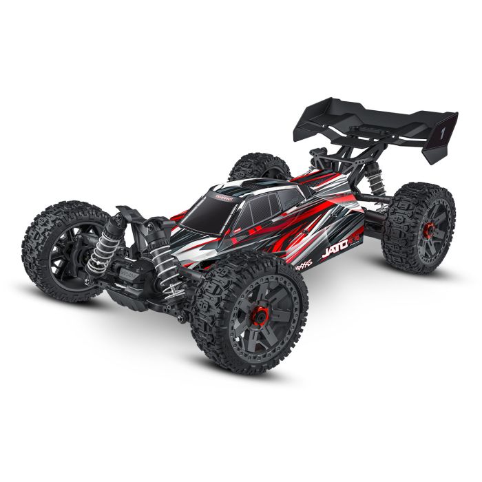 Traxxas 1:8 Jato 4X4 BL-2S 4WD Brushless Buggy - Red (TRX90154-4-RED)