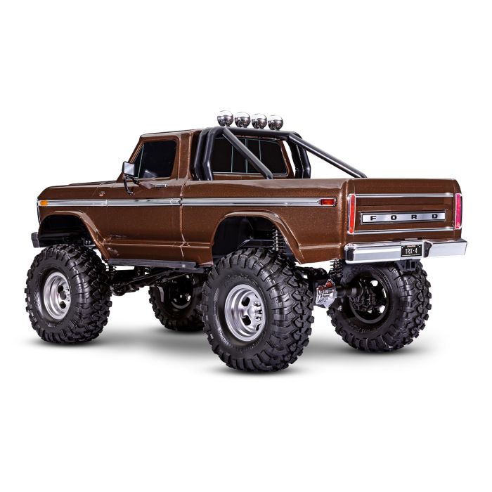 Traxxas TRX-4 Ford F-150 Ranger XLT High Trail Edition 1:10 4X4 Trail Crawler (TRX92046-4-BRWN)