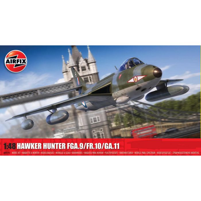Airfix Hawker Hunter FGA.9/FR.10/GA.11 (A09192) Airfix Hawker Hunter FGA.9/FR.10/GA.11 (A09192)