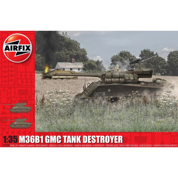 Airfix M36B1 GMC (U.S. Army) (A1356) Airfix M36B1 GMC (U.S. Army) (A1356)