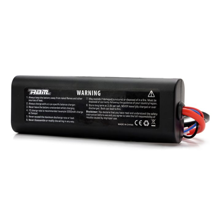 ABM-RC 4000mAh 7.4v Round Case Lipo 60c With T-Connector (ABM20019)