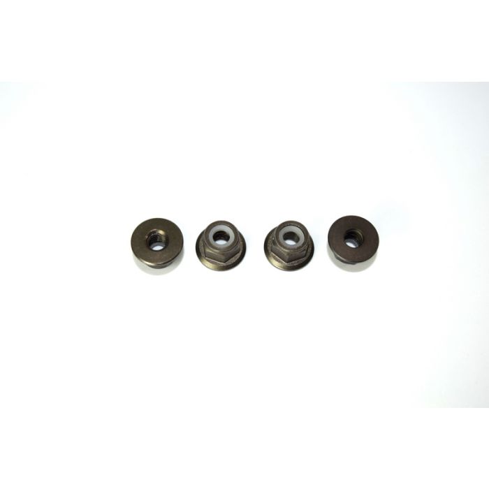 Absima Aluminum nylon nut M4 (4) ATC 2.4 RTR/BL Absima Aluminum nylon nut M4 (4) ATC 2.4 RTR/BL