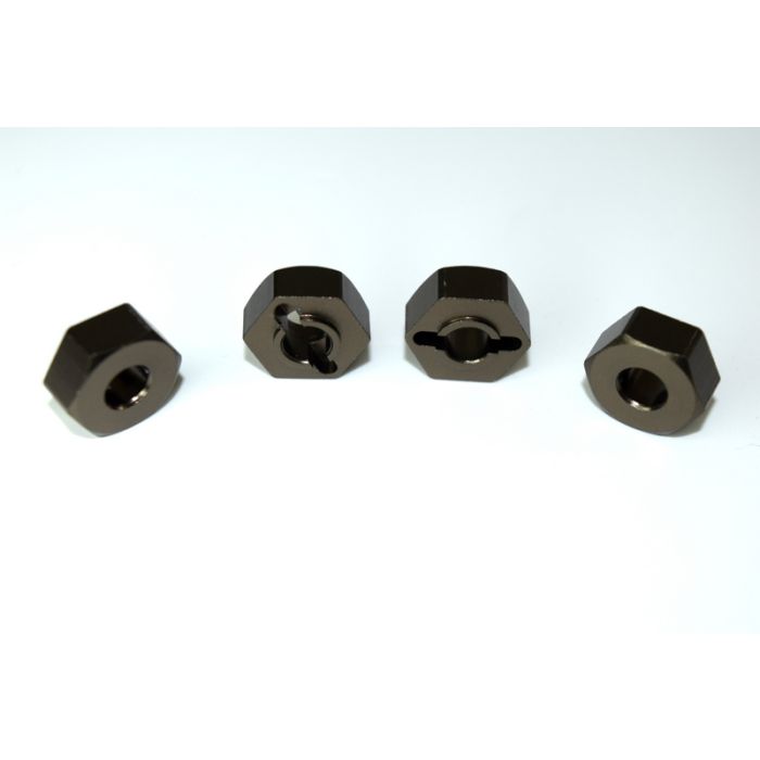 Absima Aluminum wheel hex hub (4) ATC 2.4 RTR/BL Absima Aluminum wheel hex hub (4) ATC 2.4 RTR/BL