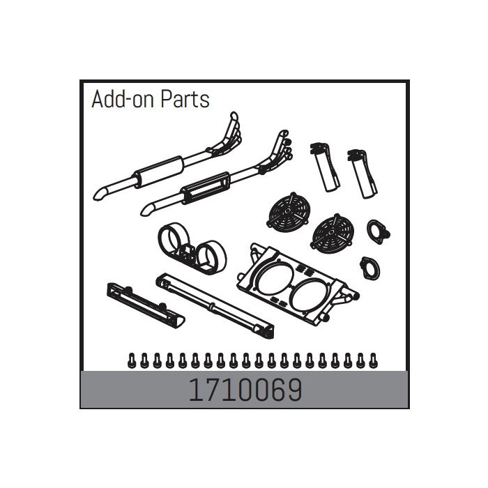 Absima Add-On Parts (AB1710069) Absima Add-On Parts (AB1710069)