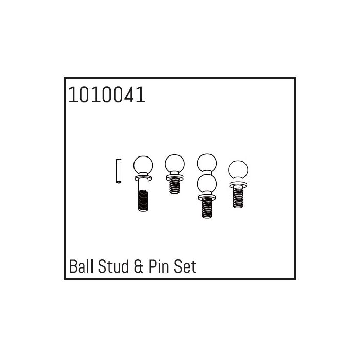 Absima Ball Stud & Pin Set Absima Ball Stud & Pin Set