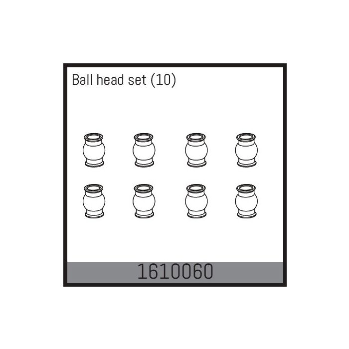 Absima Ball Head Set (10)
(AB1610060) Absima Ball Head Set (10)
(AB1610060)