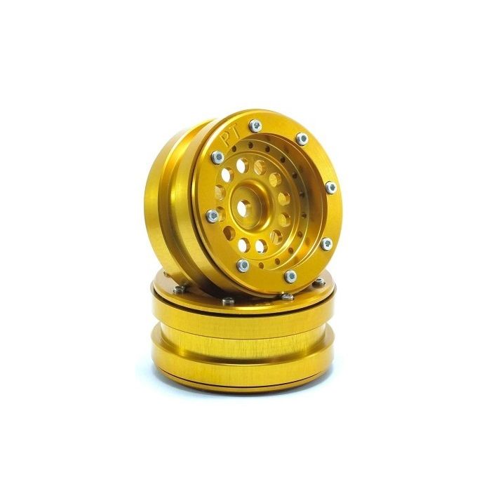 Metsafil Beadlock Wheels PT-Bullet Gold/Gold 1.9 (2 pcs) (MT0020GOGO) Metsafil Beadlock Wheels PT-Bullet Gold/Gold 1.9 (2 pcs) (MT0020GOGO)