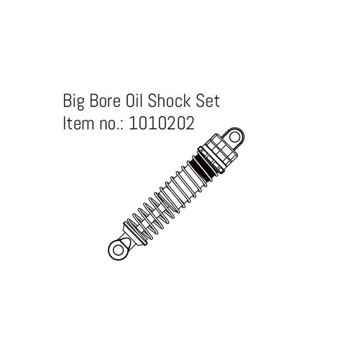 Absima Big Bore Oil Shock Set - EVO/GOAT Absima Big Bore Oil Shock Set - EVO/GOAT