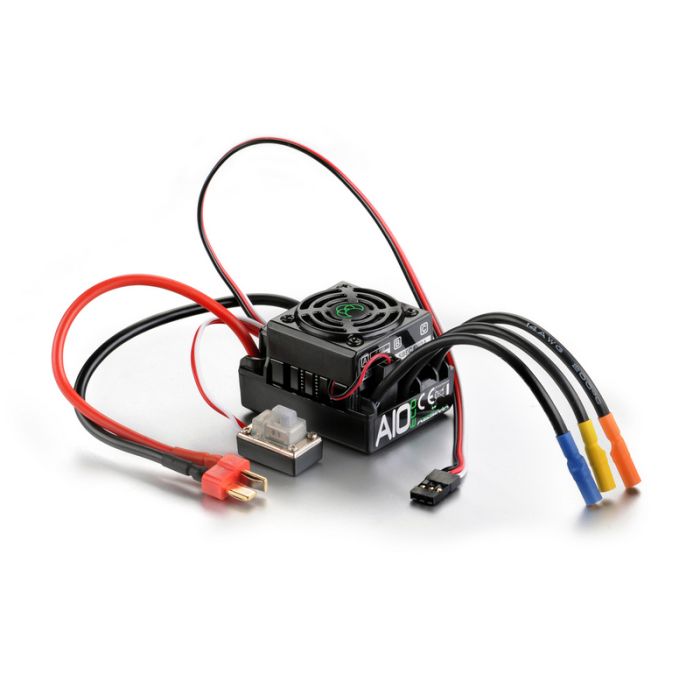 Absima Brushless ESC "Thrust A10 ECO" 50A 1:10 Waterproof (AB2110007) Absima Brushless ESC "Thrust A10 ECO" 50A 1:10 Waterproof (AB2110007)