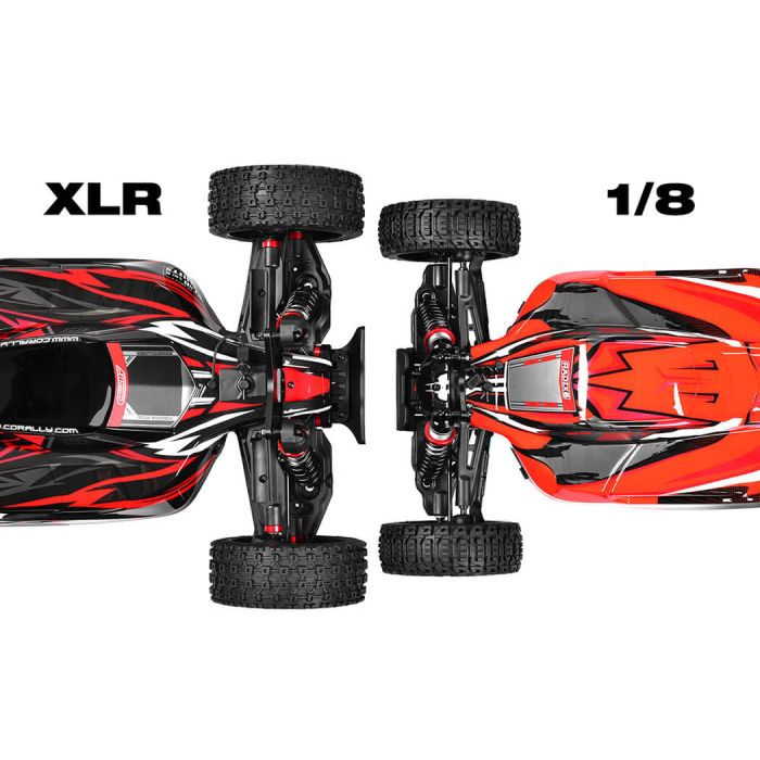 Corally Asuga XLR 6S Brushless Buggy RTR - RED (C-00288-R)