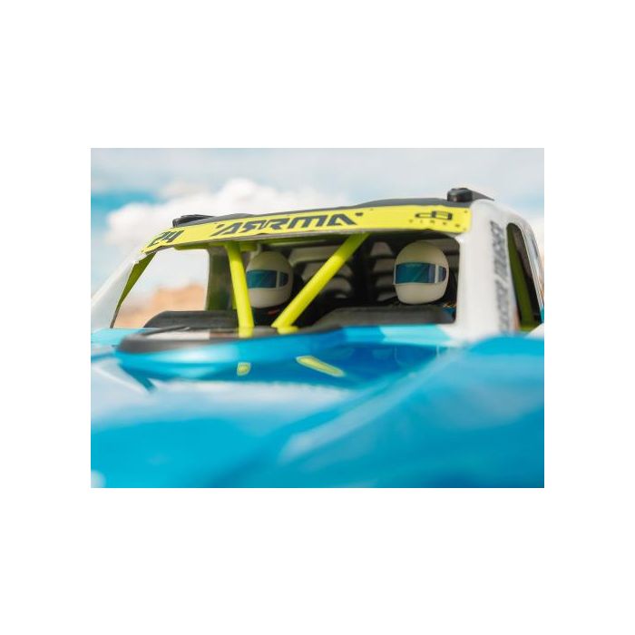 Arrma 1/16 MOJAVE GROM MEGA 4X4 DT with Battery & Charger Blue (C-ARA2104T2)