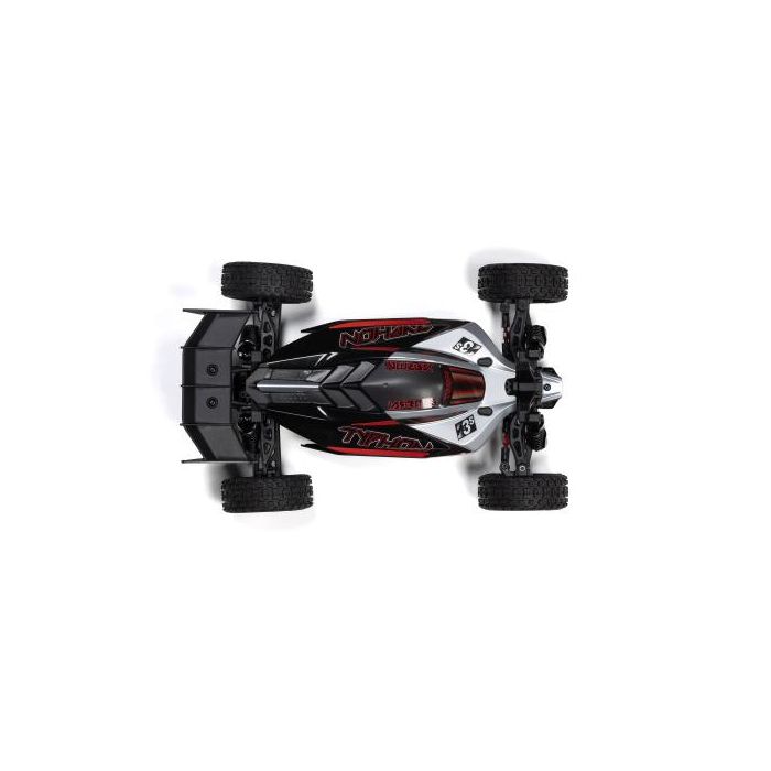 Arrma 1/14 TYPHON GROM 223S BLX 4X4 Buggy (No Batt/Charg) Silver (C-ARA2306T1)