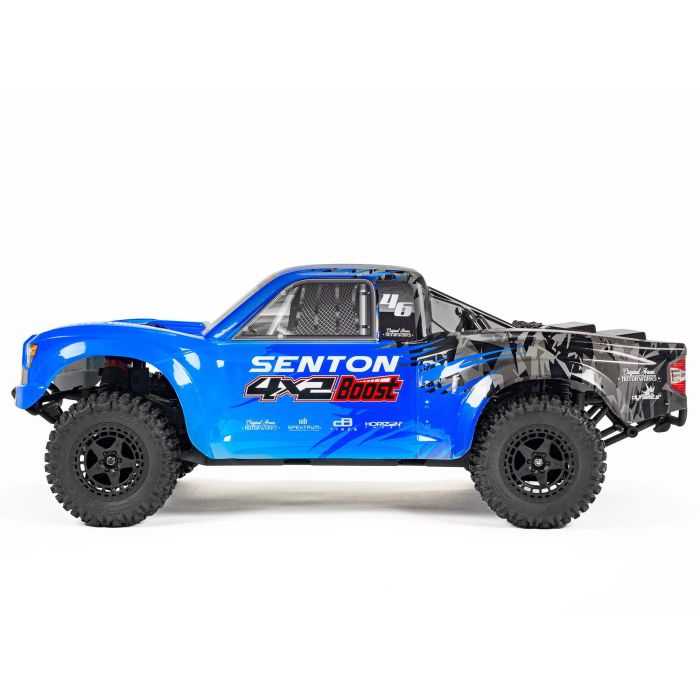 Arrma 1:10 Senton Boost Mega 550 4X4 SC (No Battery/Charger) Blue (C-ARA4103V4T2)