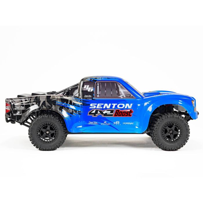 Arrma 1:10 Senton Boost Mega 550 4X4 SC (No Battery/Charger) Blue (C-ARA4103V4T2)