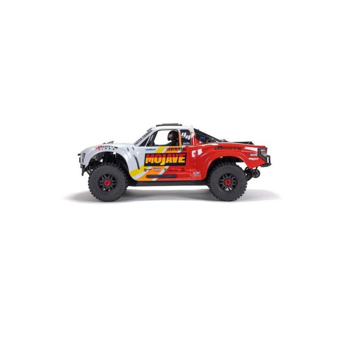 Arrma 1/8 MOJAVE 4S 4X4 BLX DT (with Centre Diff) RTR White (C-ARA4404T1)