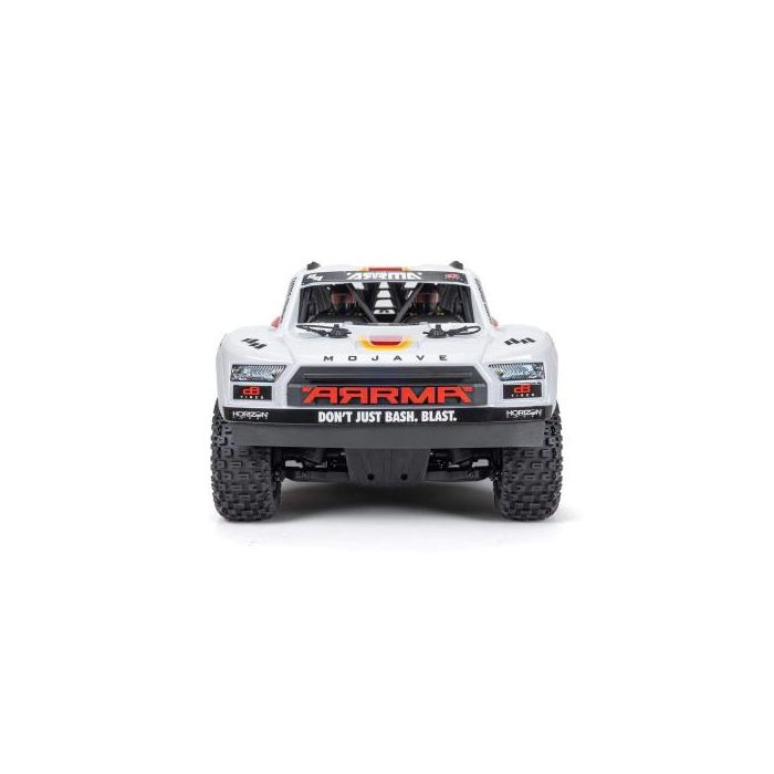 Arrma 1/8 MOJAVE 4S 4X4 BLX DT (with Centre Diff) RTR White (C-ARA4404T1)