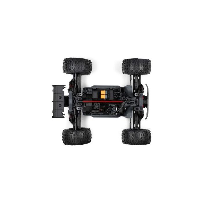 Arrma 1/10 OUTCAST 4S 4X4 BLX Stunt MT (with Centre Diff) Red (C-ARA4410V2T4)